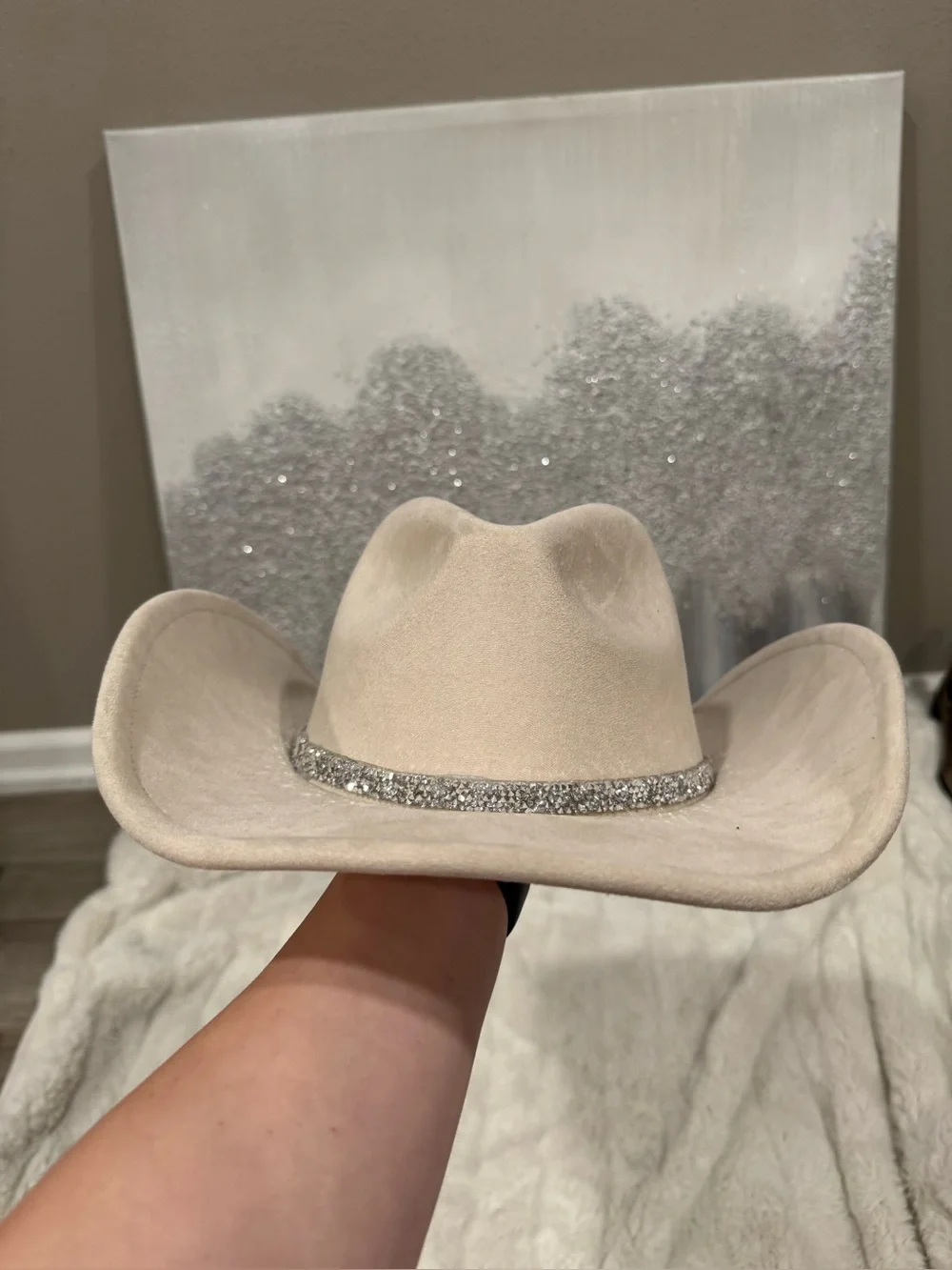 Buckle Cream Star Embellished Cowboy Hat - Picture 8 of 8